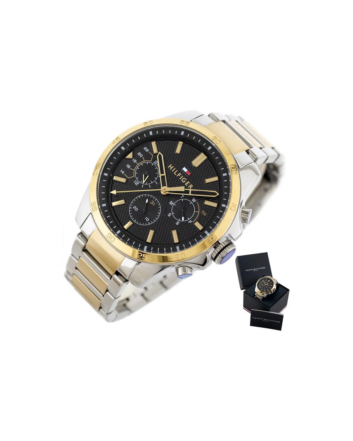 ZEGAREK MĘSKI TOMMY HILFIGER 1791559 DECKER +BOX ZEGAREK MĘSKI TOMMY HILFIGER 1791559 DECKER +BOX