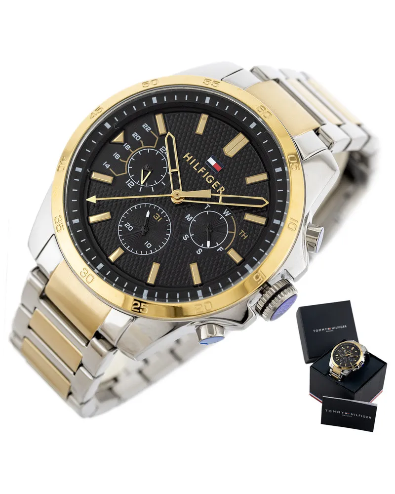 ZEGAREK MĘSKI TOMMY HILFIGER 1791559 DECKER +BOX ZEGAREK MĘSKI TOMMY HILFIGER 1791559 DECKER +BOX