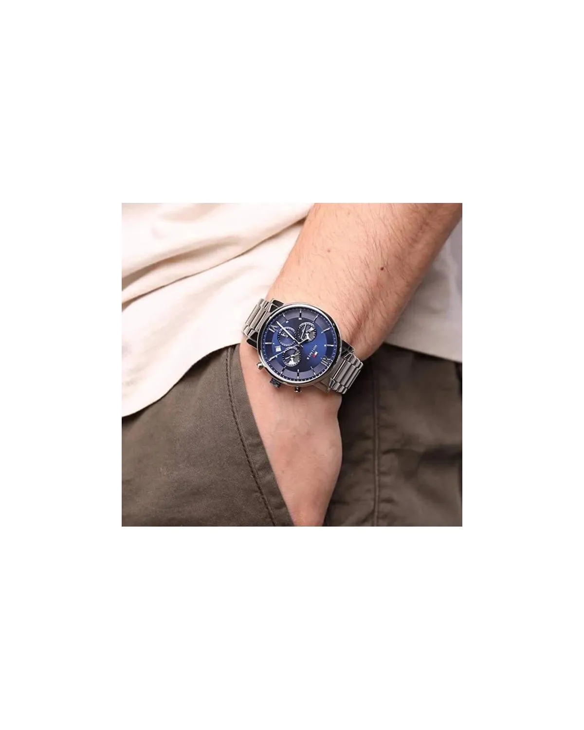 ZEGAREK MĘSKI TOMMY HILFIGER 1710409 EVAN (zf033b) + BOX