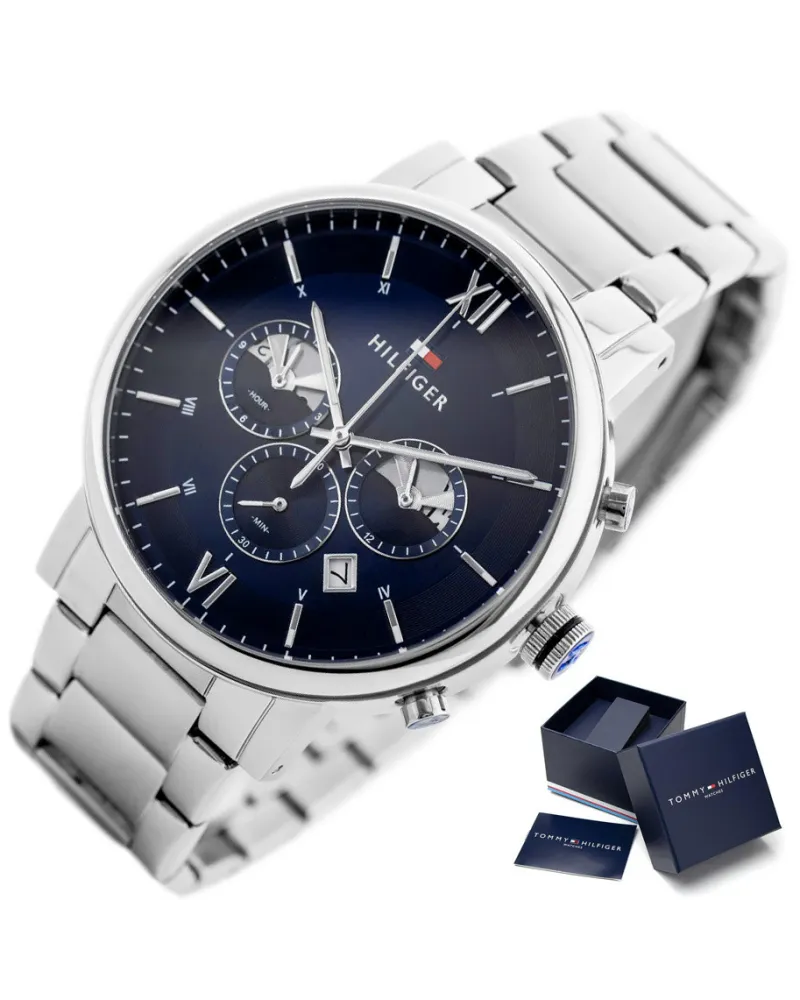 ZEGAREK MĘSKI TOMMY HILFIGER 1710409 EVAN (zf033b) + BOX