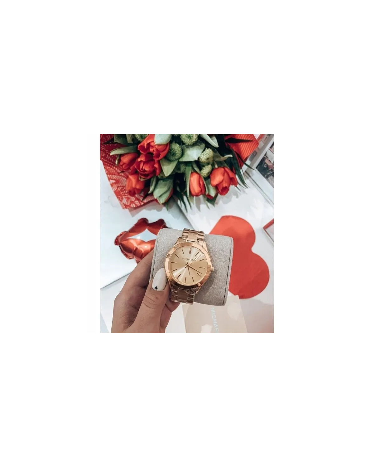 ZEGAREK DAMSKI MICHAEL KORS MK3197 - SLIM RUNWAY (zm500d)