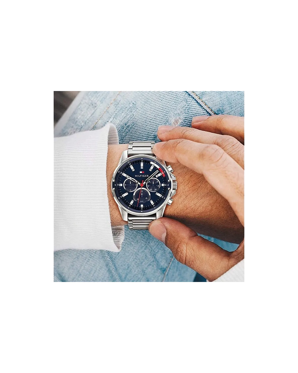 ZEGAREK MĘSKI TOMMY HILFIGER 1791788 MASON (zf035b) + BOX
