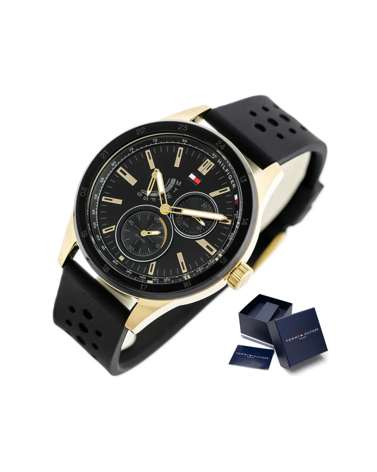 ZEGAREK MĘSKI TOMMY HILFIGER 1791636 AUSTIN (zf017a) + BOX ZEGAREK MĘSKI TOMMY HILFIGER 1791636 AUSTIN (zf017a) + BOX