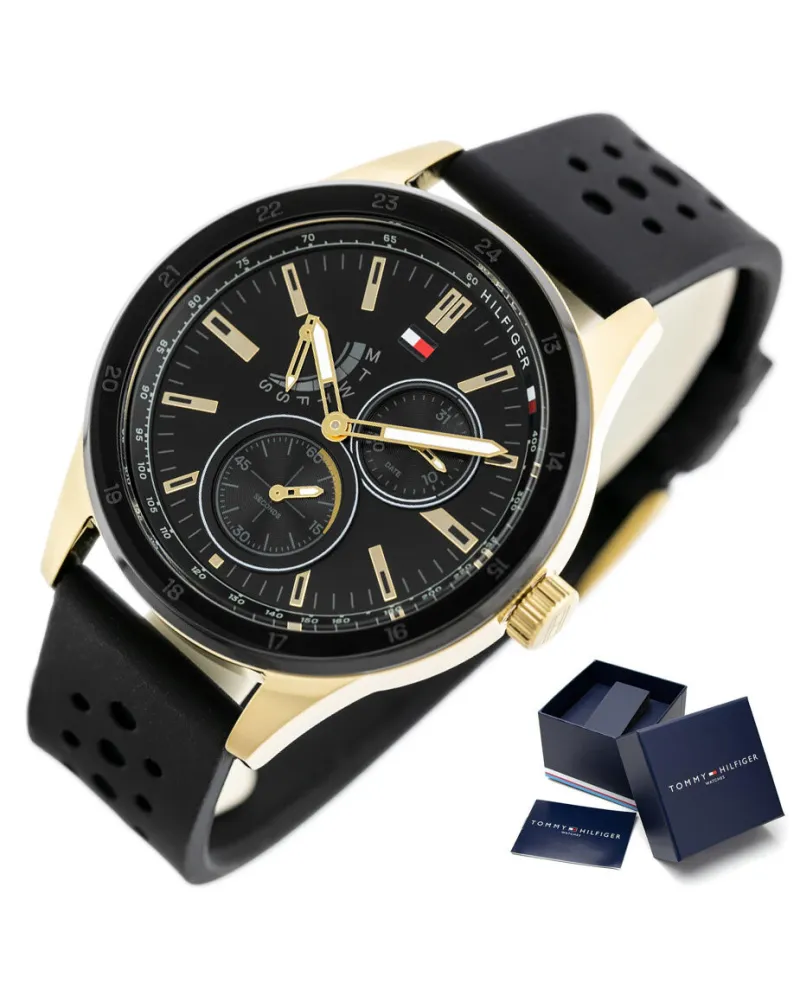 ZEGAREK MĘSKI TOMMY HILFIGER 1791636 AUSTIN (zf017a) + BOX ZEGAREK MĘSKI TOMMY HILFIGER 1791636 AUSTIN (zf017a) + BOX