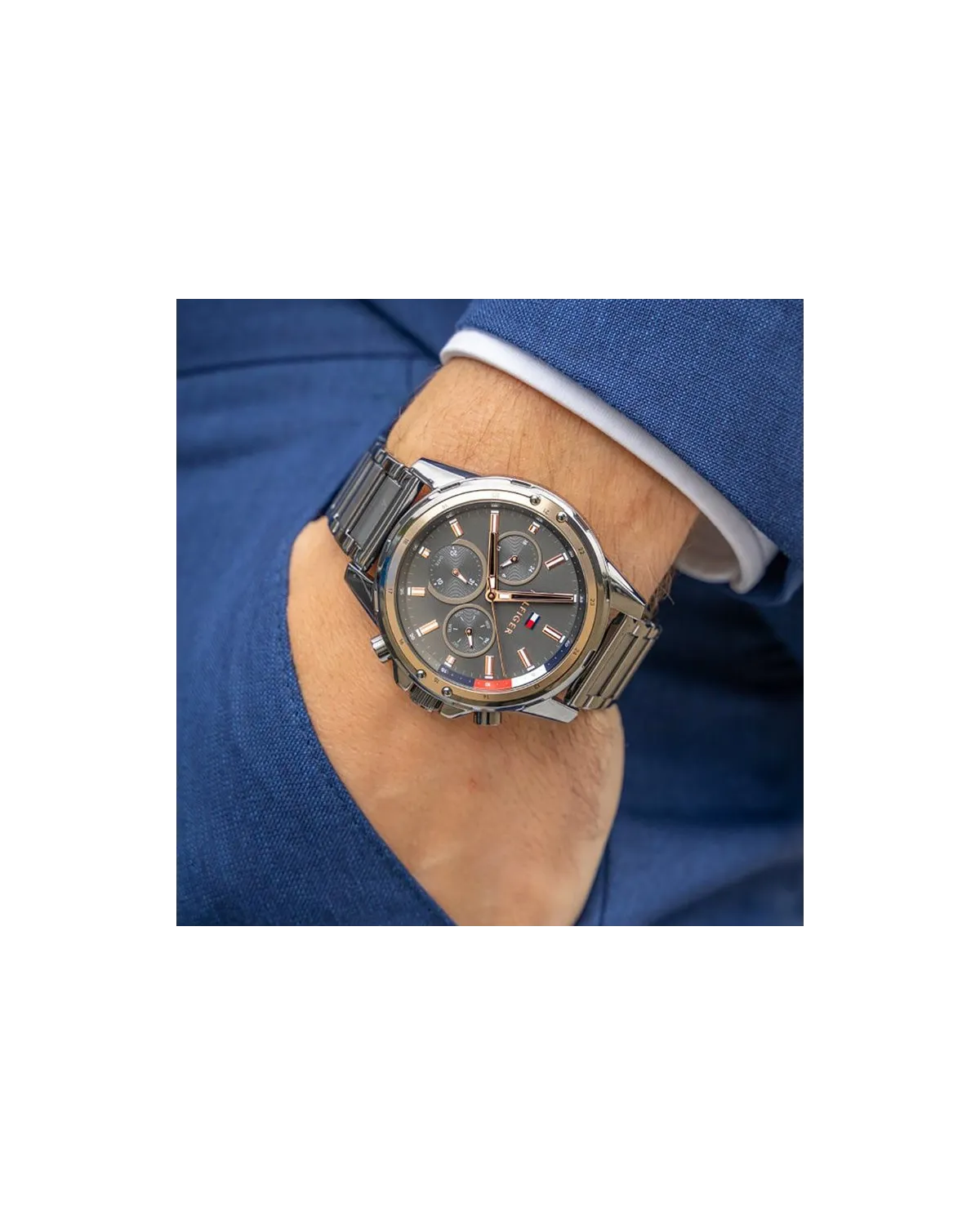 ZEGAREK MĘSKI TOMMY HILFIGER 1791790 MASON (zf035c)