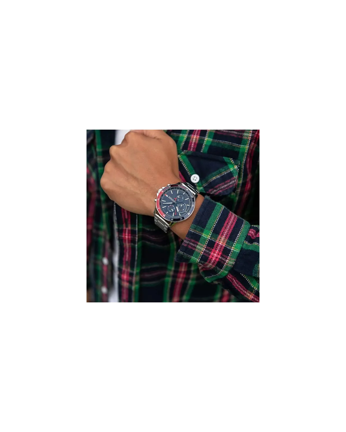 ZEGAREK MĘSKI TOMMY HILFIGER 1791718 BANK (zf022a)