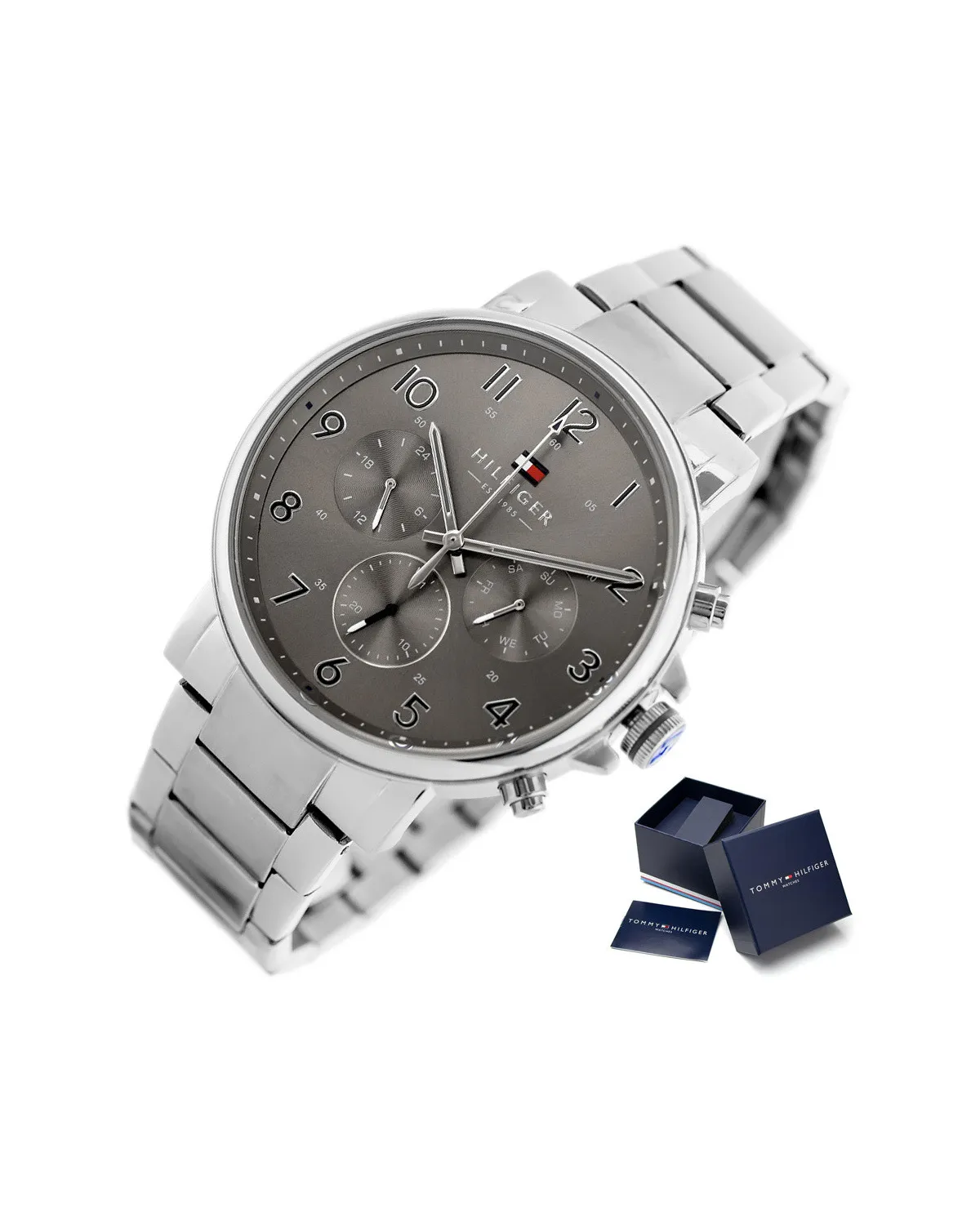 ZEGAREK MĘSKI TOMMY HILFIGER 1710382 + BOX ZEGAREK MĘSKI TOMMY HILFIGER 1710382 + BOX