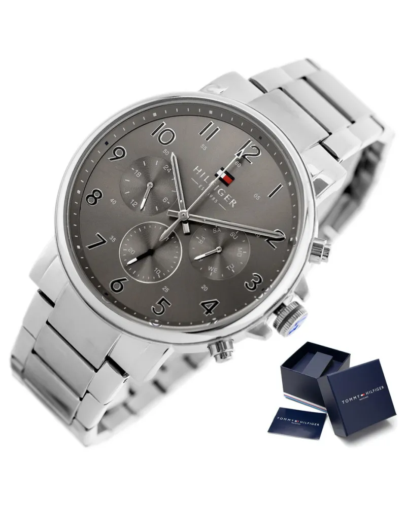 ZEGAREK MĘSKI TOMMY HILFIGER 1710382 + BOX ZEGAREK MĘSKI TOMMY HILFIGER 1710382 + BOX