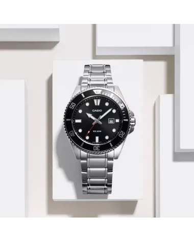 Zegarek Męski Casio MDV-107D-1A1 WR200 + BOX