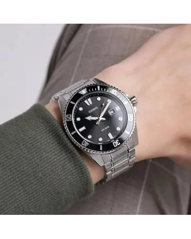 Zegarek Męski Casio MDV-107D-1A1 WR200 + BOX