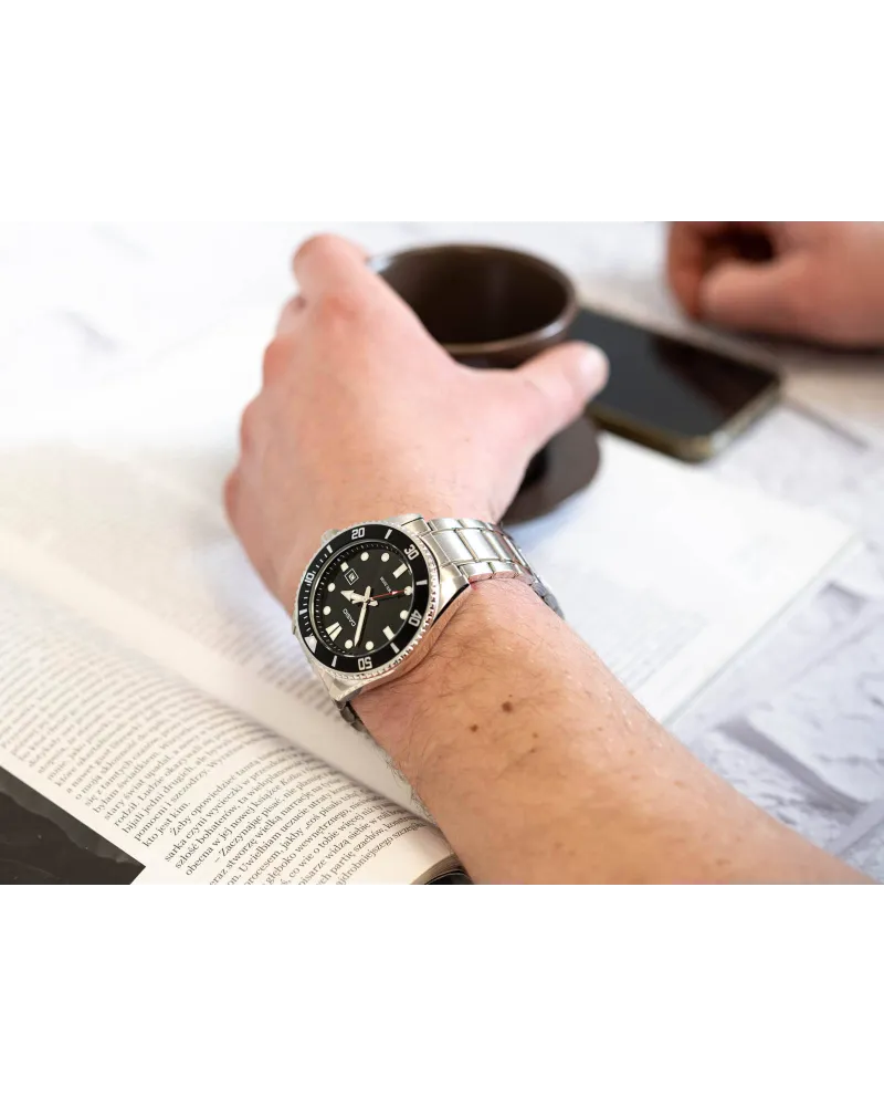 Zegarek Męski Casio MDV-107D-1A1 WR200 + BOX