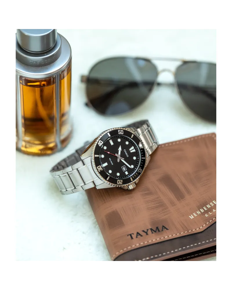 Zegarek Męski Casio MDV-107D-1A1 WR200 + BOX
