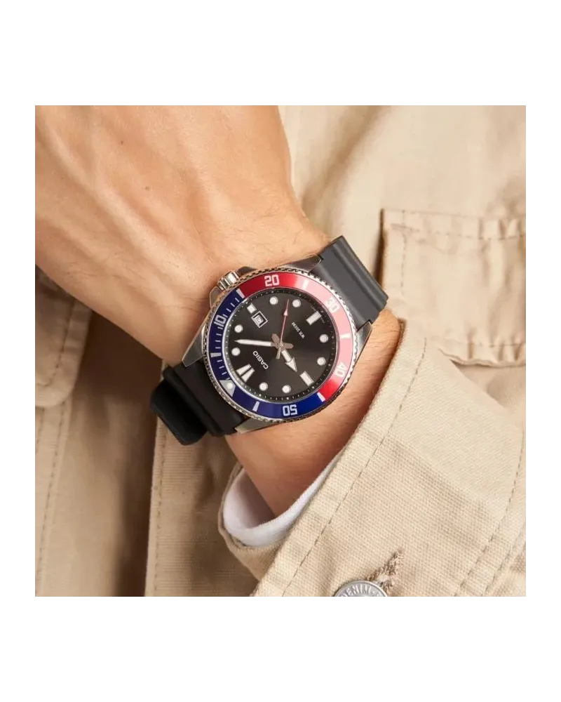 ZEGAREK MĘSKI CASIO MDV-107-1A3 (zd172b) + BOX