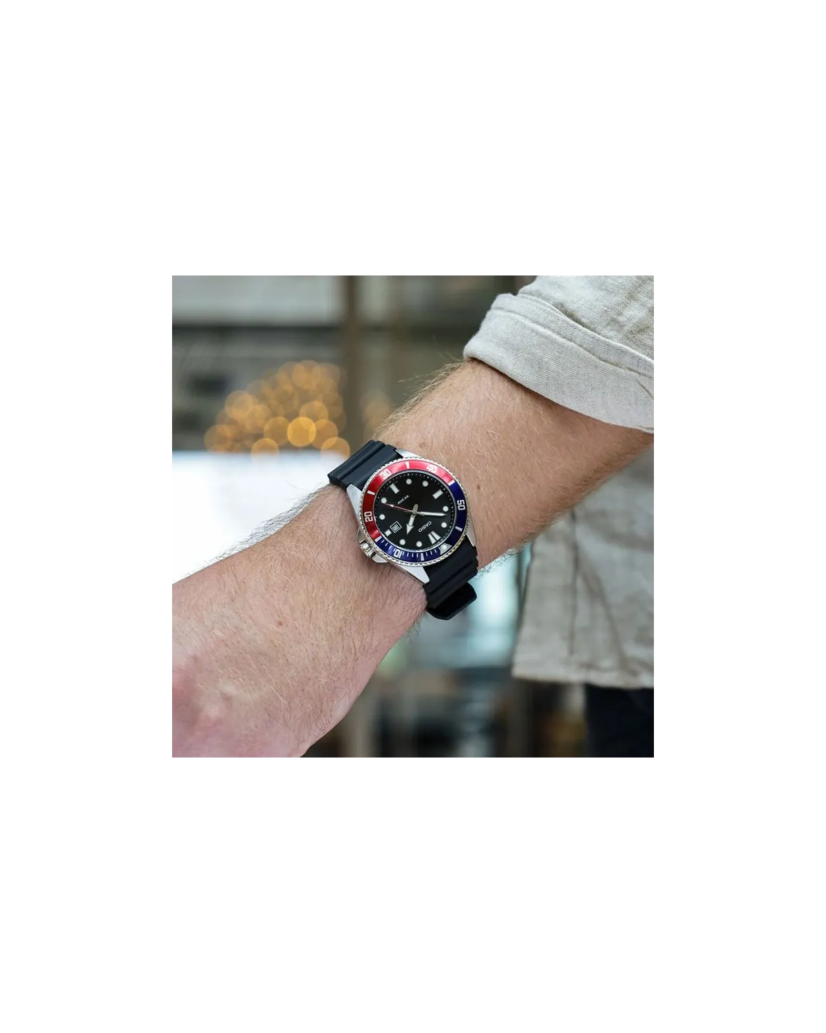 ZEGAREK MĘSKI CASIO MDV-107-1A3 (zd172b) + BOX
