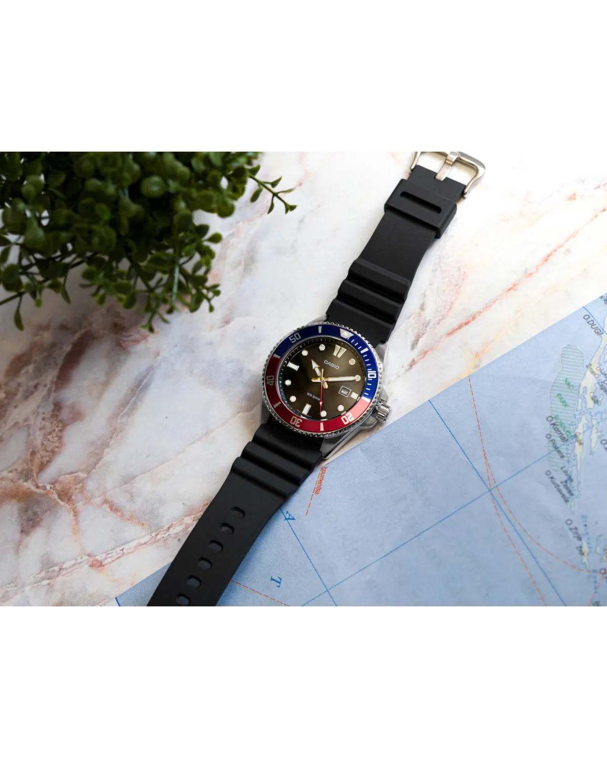 ZEGAREK MĘSKI CASIO MDV-107-1A3 (zd172b) + BOX
