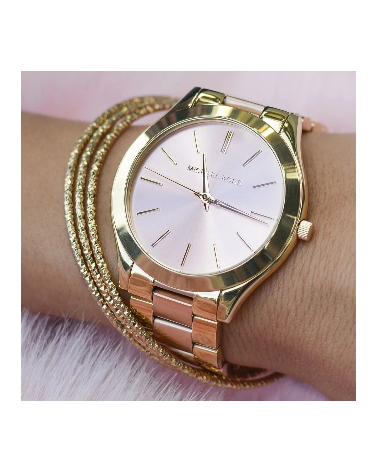 ZEGAREK DAMSKI MICHAEL KORS MK3493 - SLIM RUNWAY (zm500k)