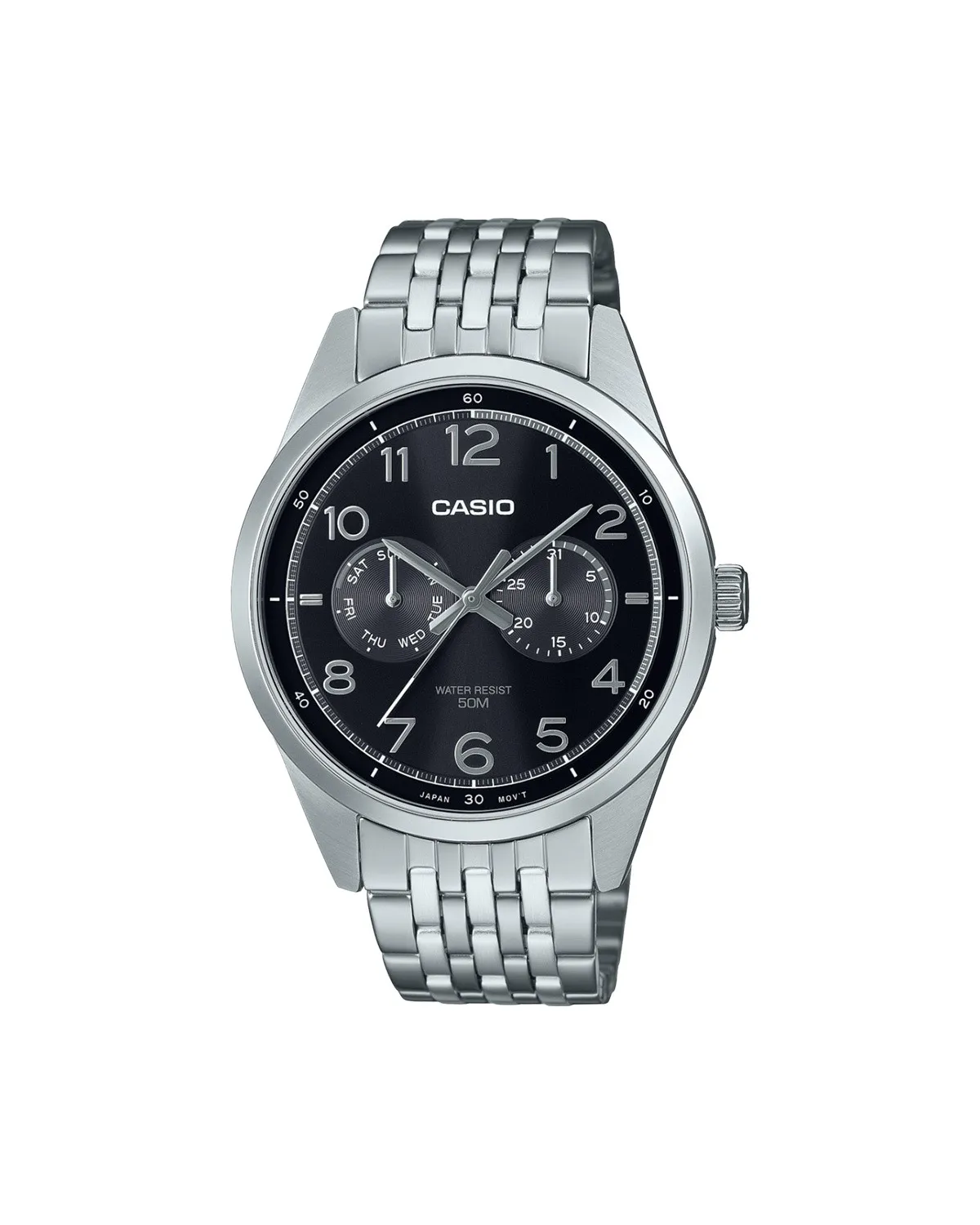 ZEGAREK MĘSKI CASIO MTP-E340D-1A (zd264a) + BOX
