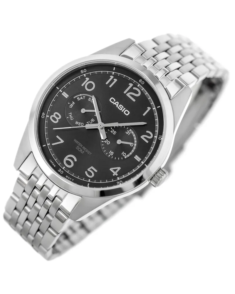 ZEGAREK MĘSKI CASIO MTP-E340D-1A (zd264a) + BOX