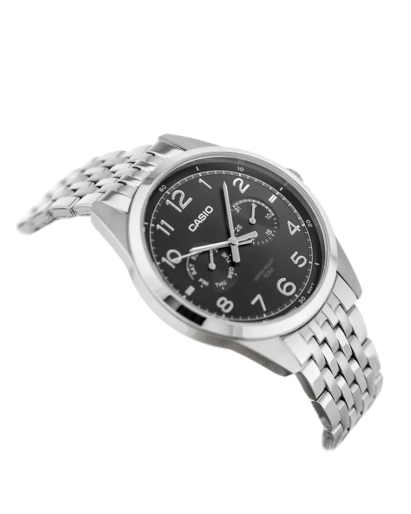 ZEGAREK MĘSKI CASIO MTP-E340D-1A (zd264a) + BOX