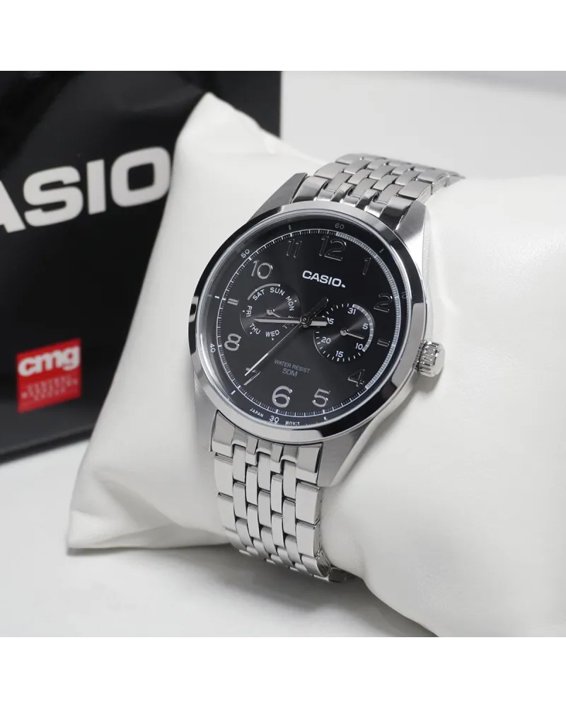 ZEGAREK MĘSKI CASIO MTP-E340D-1A (zd264a) + BOX