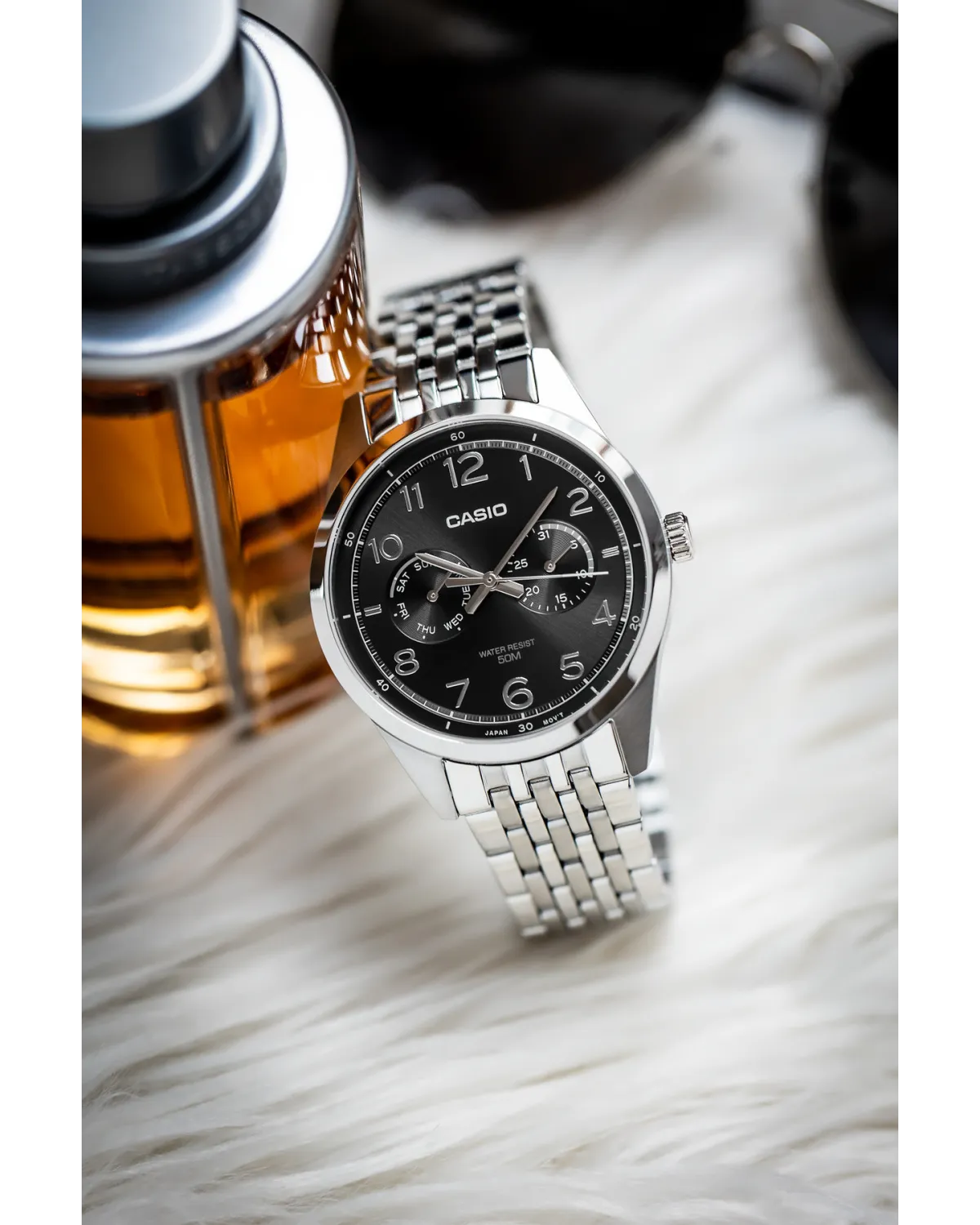 ZEGAREK MĘSKI CASIO MTP-E340D-1A (zd264a) + BOX