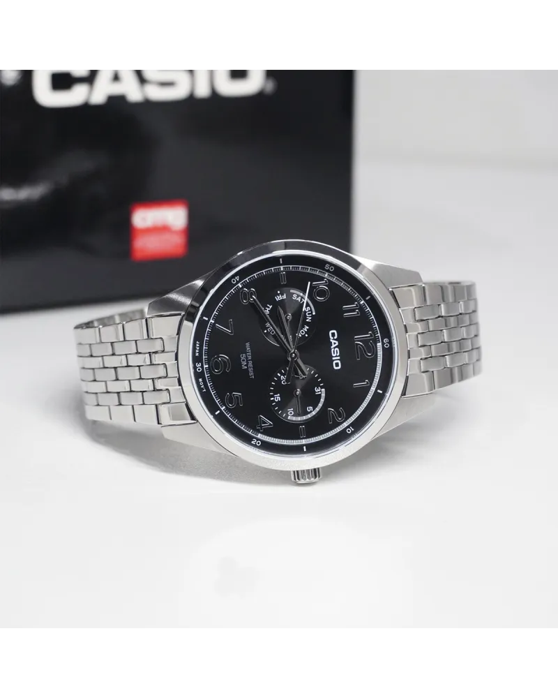 ZEGAREK MĘSKI CASIO MTP-E340D-1A (zd264a) + BOX