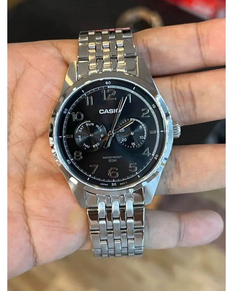 ZEGAREK MĘSKI CASIO MTP-E340D-1A (zd264a) + BOX