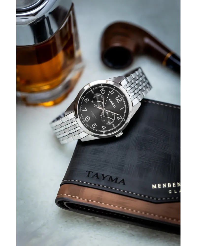 ZEGAREK MĘSKI CASIO MTP-E340D-1A (zd264a) + BOX