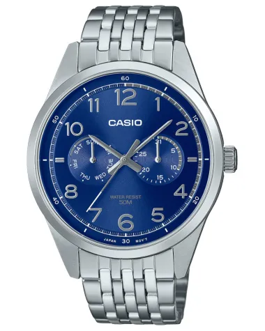 ZEGAREK MĘSKI CASIO MTP-E340D-2A (zd264b) + BOX