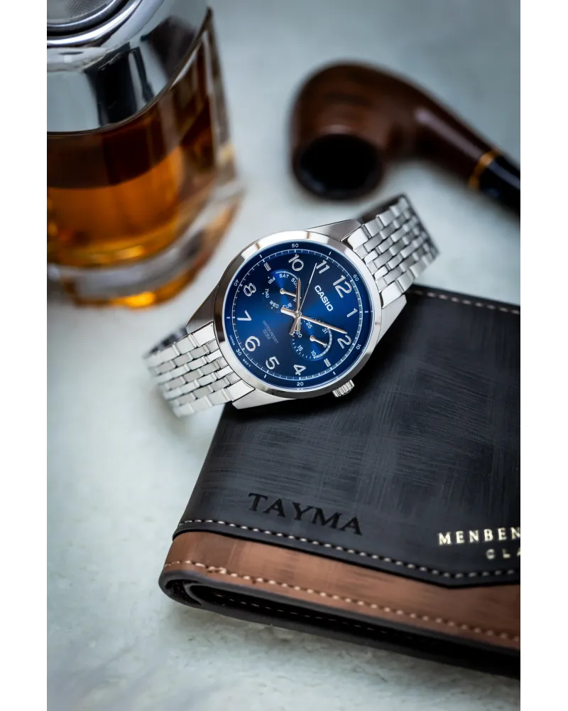 ZEGAREK MĘSKI CASIO MTP-E340D-2A (zd264b) + BOX