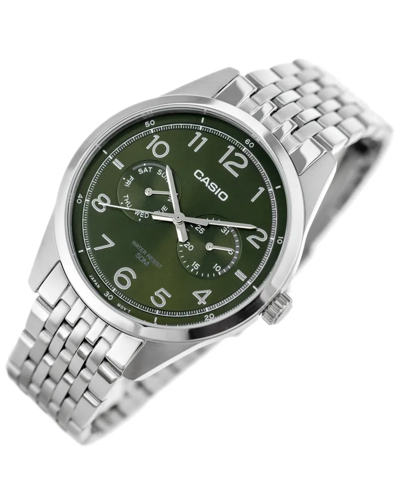 ZEGAREK MĘSKI CASIO MTP-E340D-3A (zd264c) + BOX