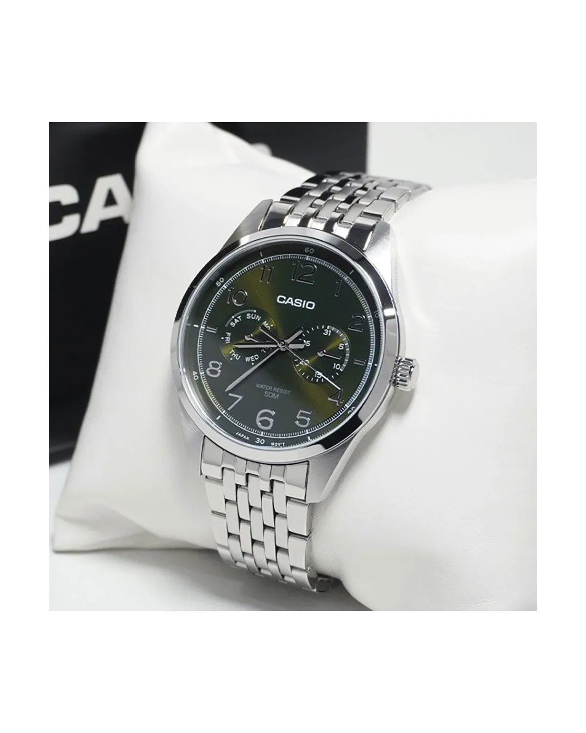 ZEGAREK MĘSKI CASIO MTP-E340D-3A (zd264c) + BOX