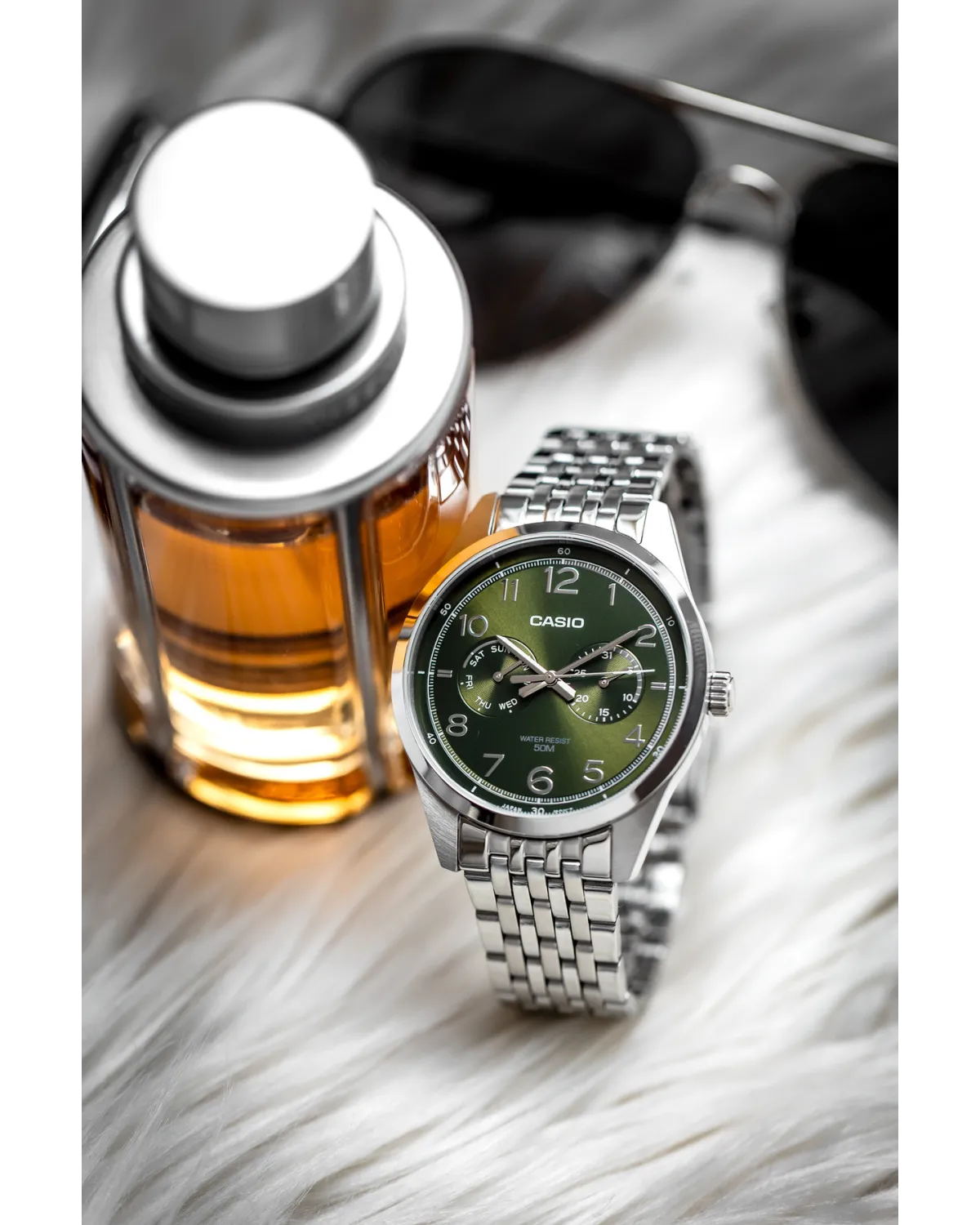 ZEGAREK MĘSKI CASIO MTP-E340D-3A (zd264c) + BOX