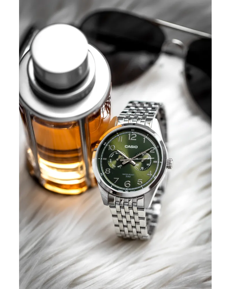ZEGAREK MĘSKI CASIO MTP-E340D-3A (zd264c) + BOX