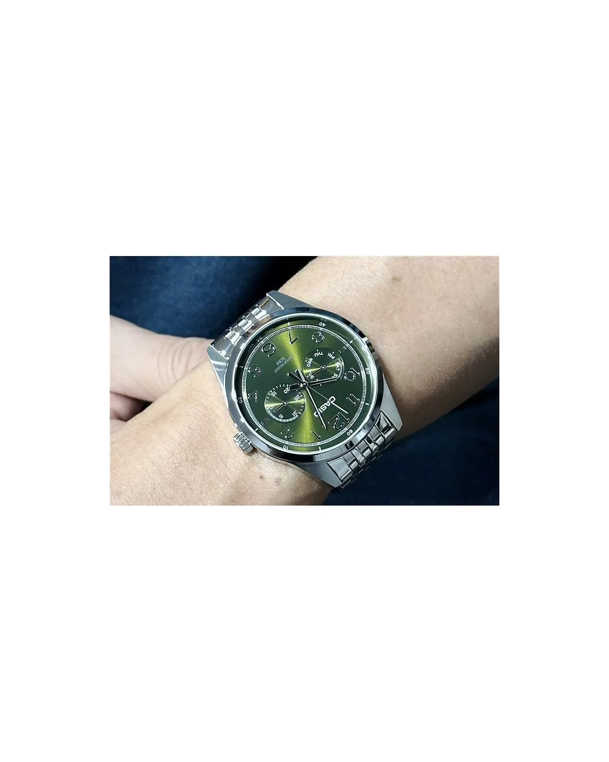 ZEGAREK MĘSKI CASIO MTP-E340D-3A (zd264c) + BOX