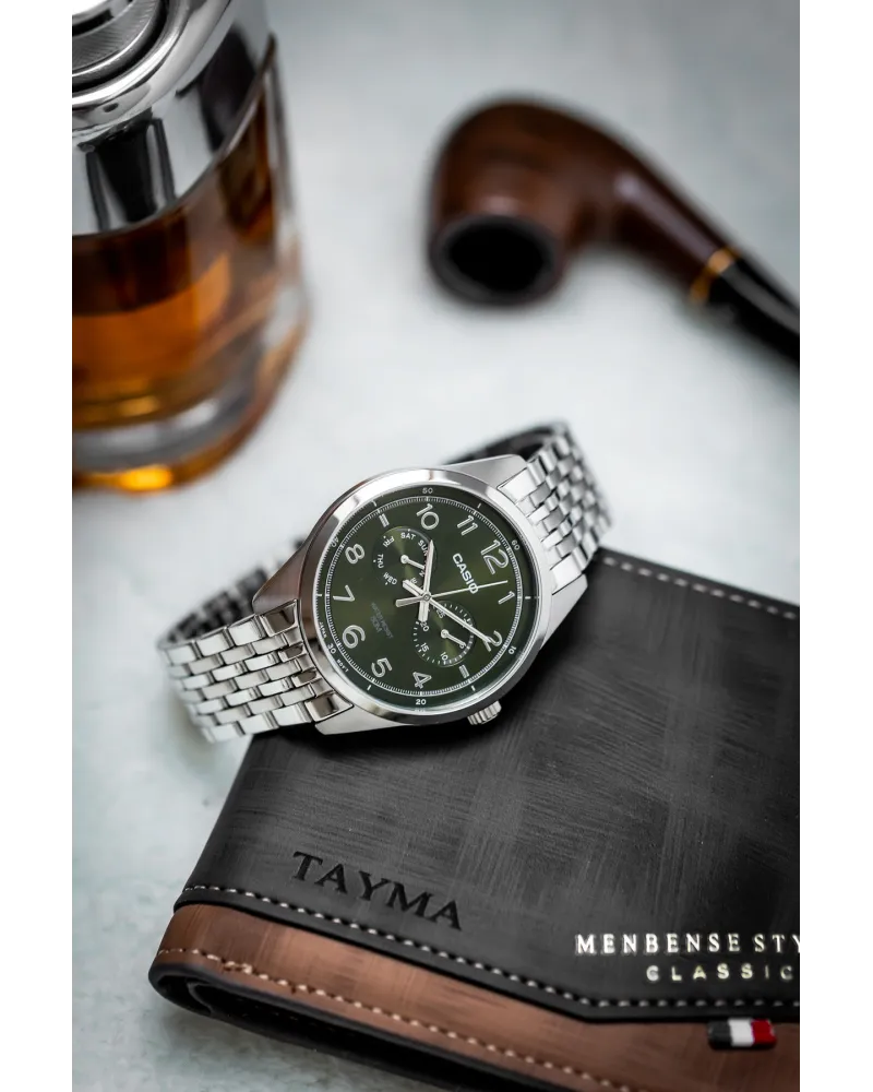 ZEGAREK MĘSKI CASIO MTP-E340D-3A (zd264c) + BOX