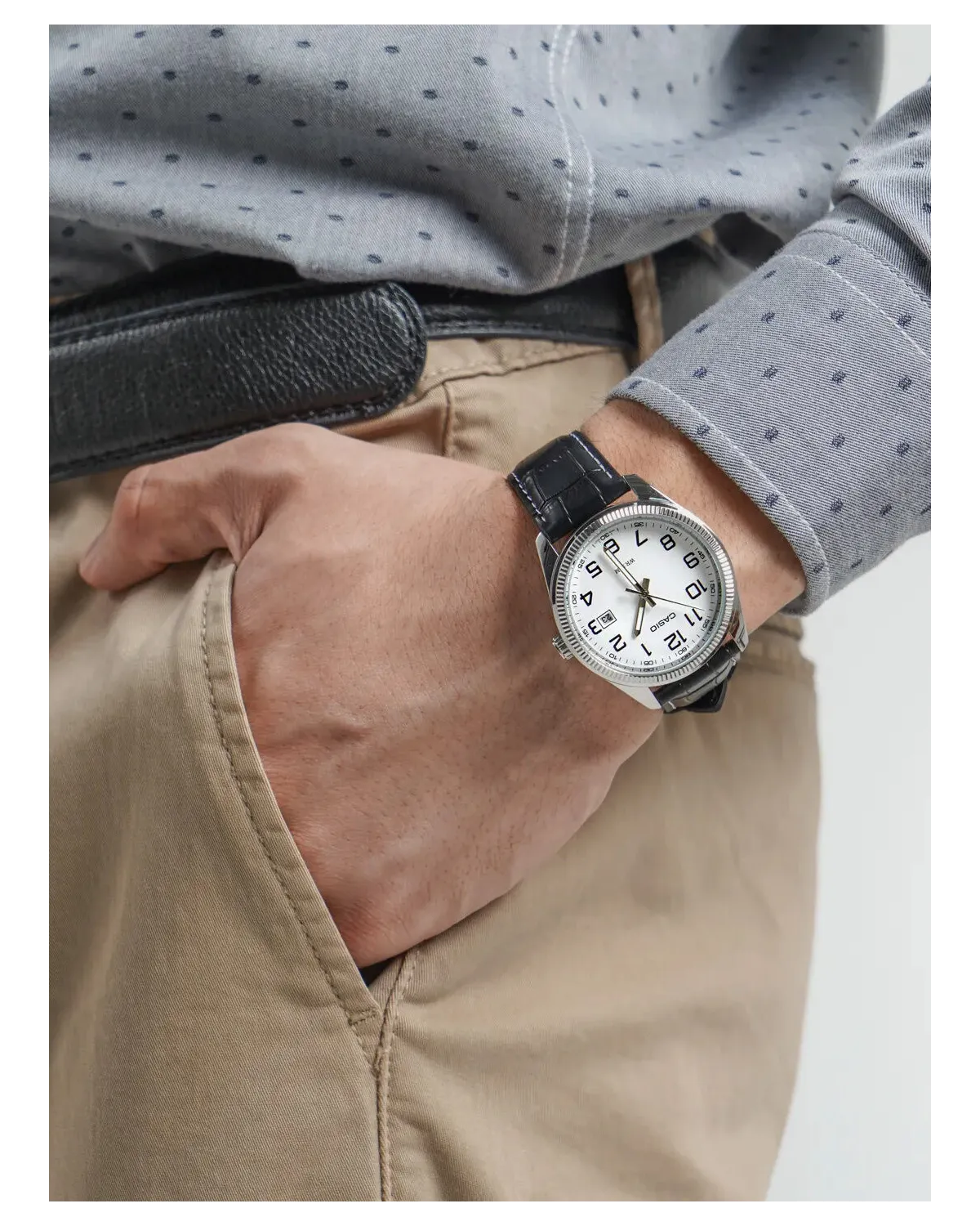 ZEGAREK MĘSKI CASIO MTP-1302PL-7B + BOX