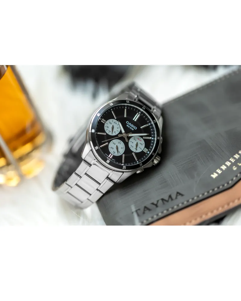 ZEGAREK MĘSKI CASIO MTP-1374D-1A3 (zd063i) + BOX