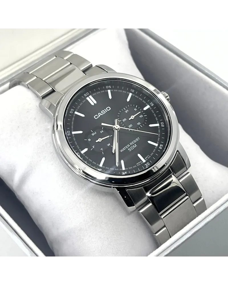 ZEGAREK MĘSKI CASIO MTP-E335D-1E (zd274a) + BOX