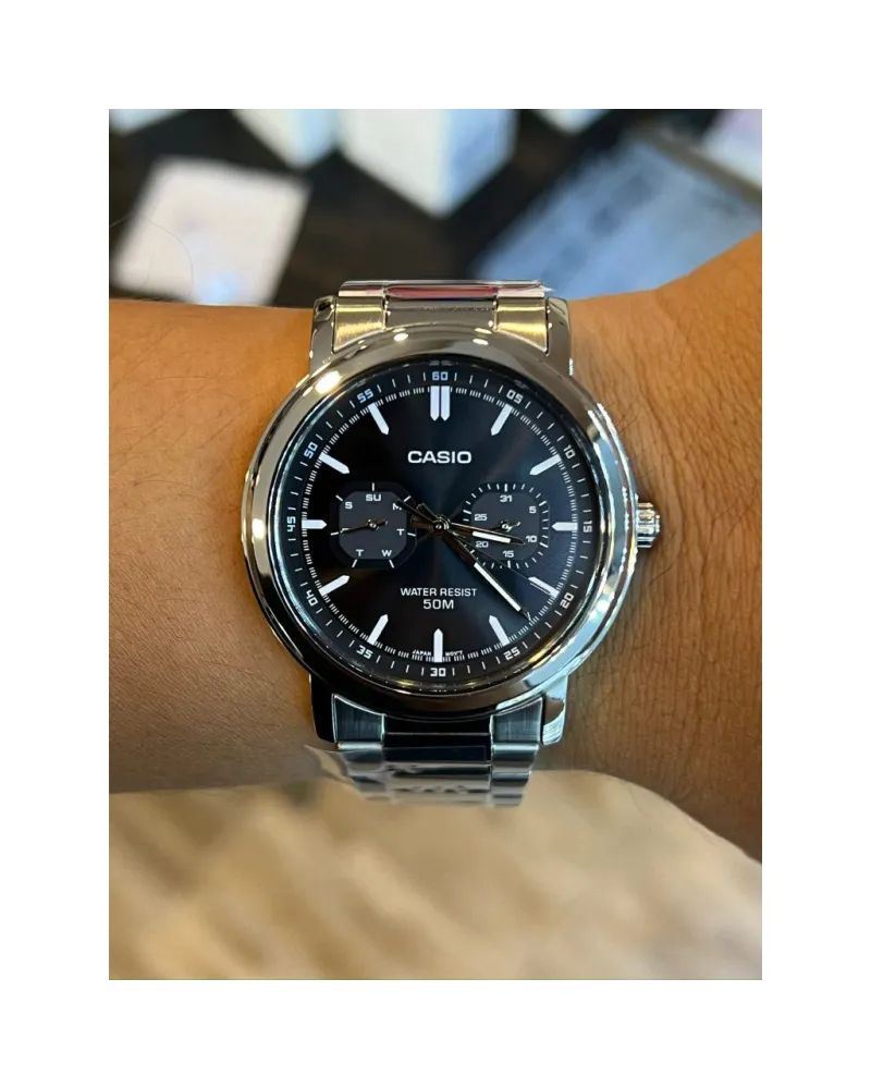 ZEGAREK MĘSKI CASIO MTP-E335D-1E (zd274a) + BOX