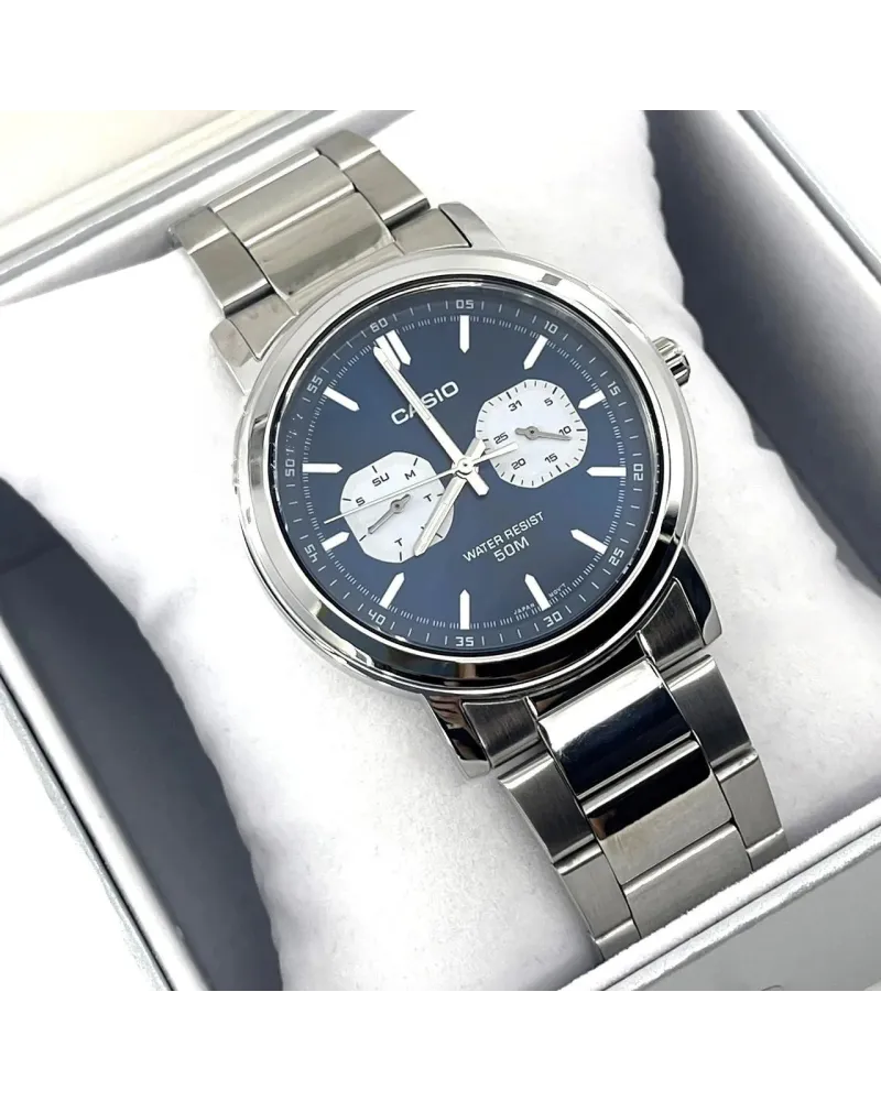 ZEGAREK MĘSKI CASIO MTP-E335D-2E1 (zd274b) + BOX