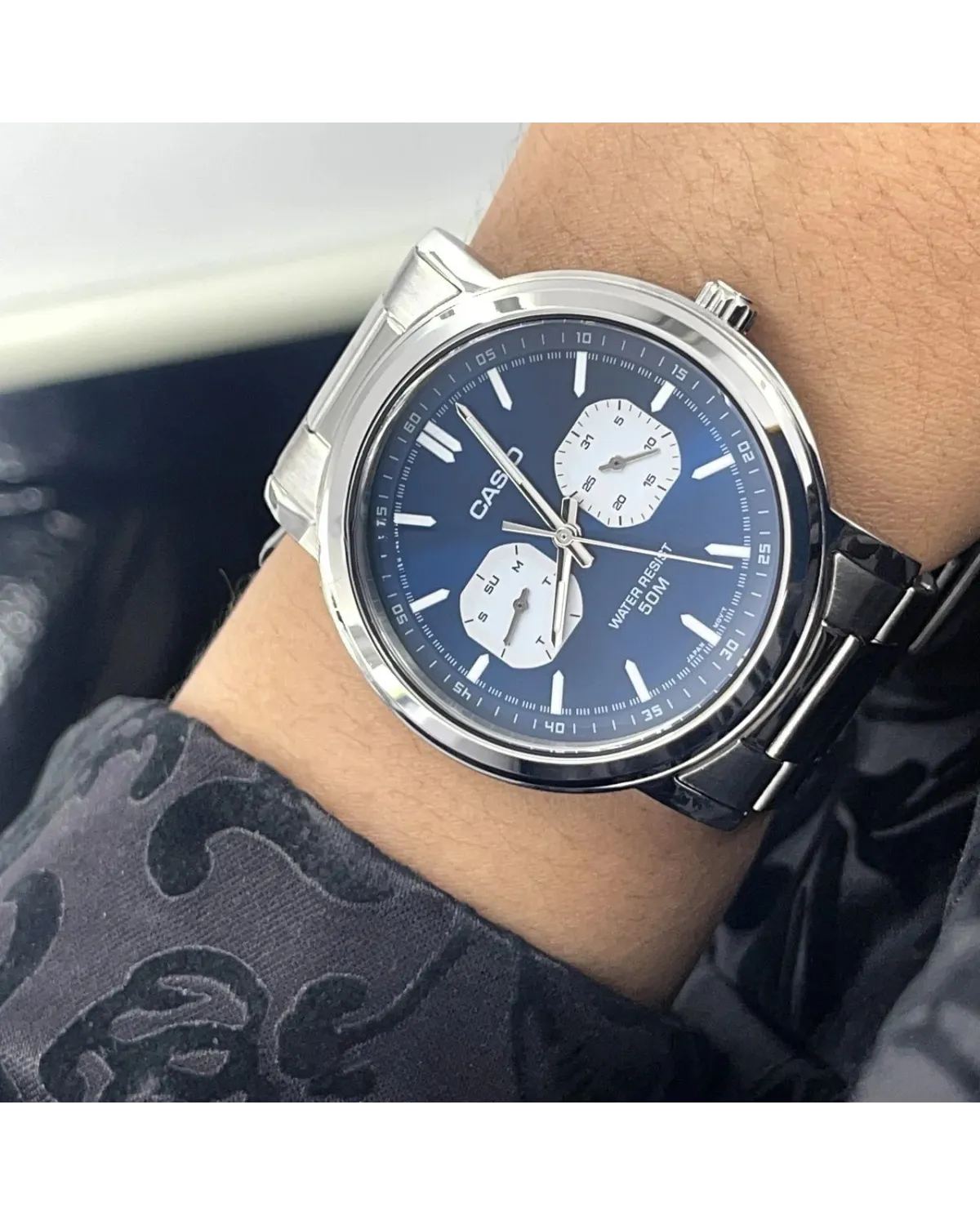 ZEGAREK MĘSKI CASIO MTP-E335D-2E1 (zd274b) + BOX