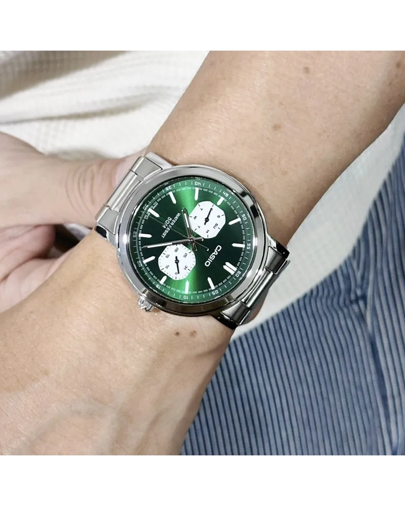 ZEGAREK MĘSKI CASIO MTP-E335D-3E (zd274c) + BOX