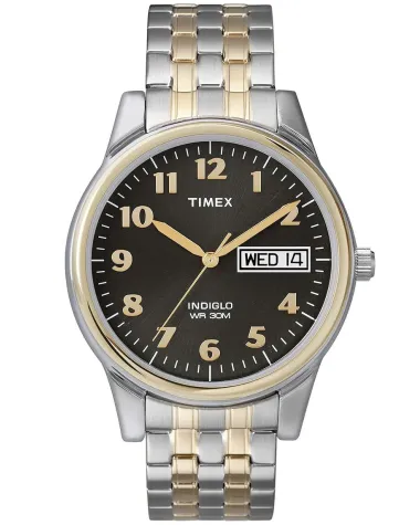 ZEGAREK MĘSKI TIMEX Charles Two-Tone T26481 INDIGLO + BOX