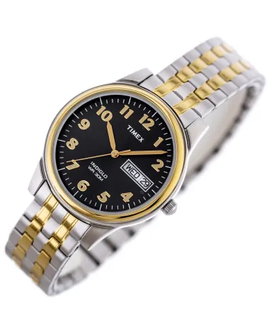 ZEGAREK MĘSKI TIMEX Charles Two-Tone T26481 INDIGLO + BOX