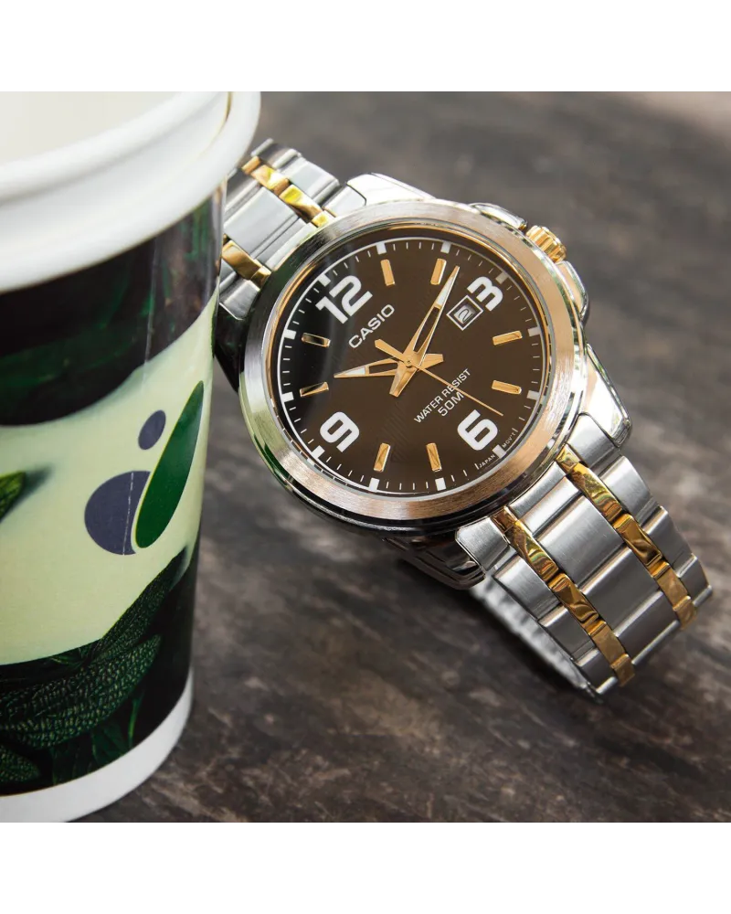 ZEGAREK MĘSKI CASIO MTP-1314SG-1AVDF (zd024d) + BOX