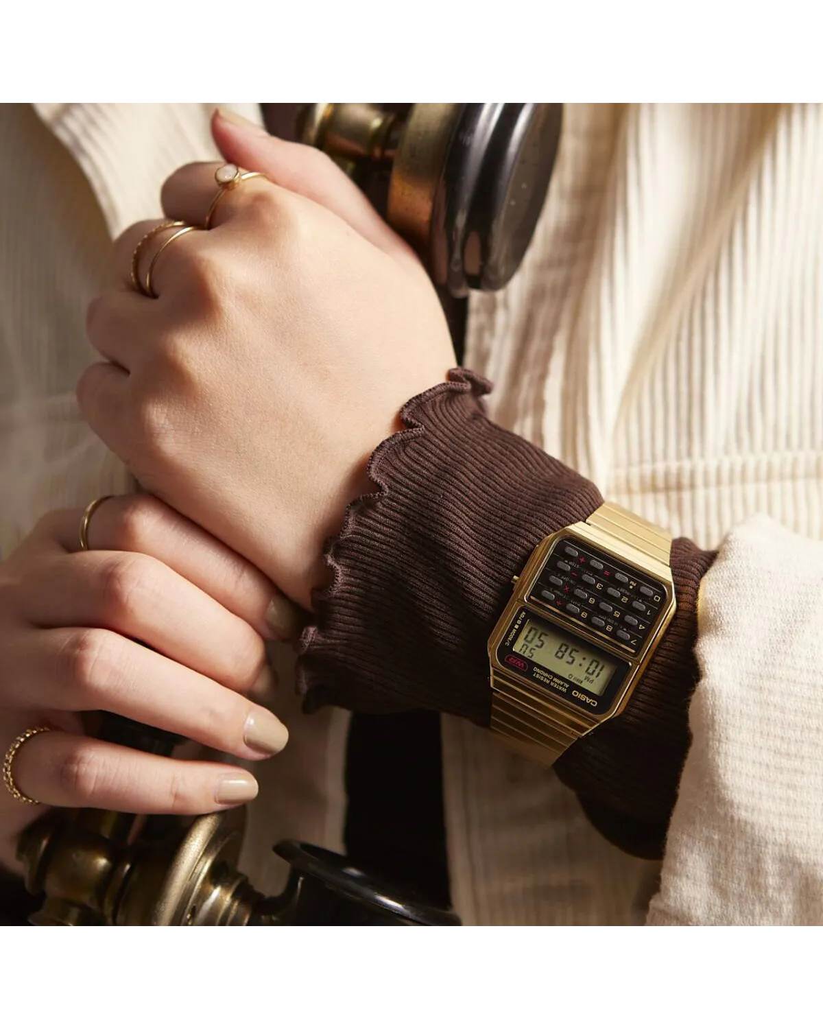 Zegarek Męski Casio CA-500WEG-1AEF + BOX