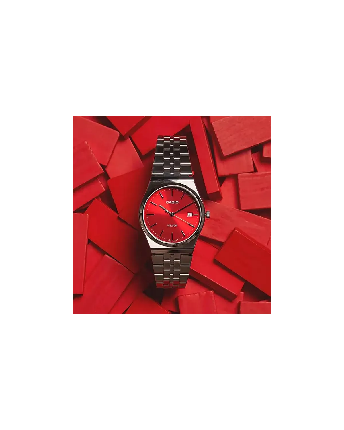 Zegarek Męski Casio MTP-B145D-4A2 + BOX (zd230e)