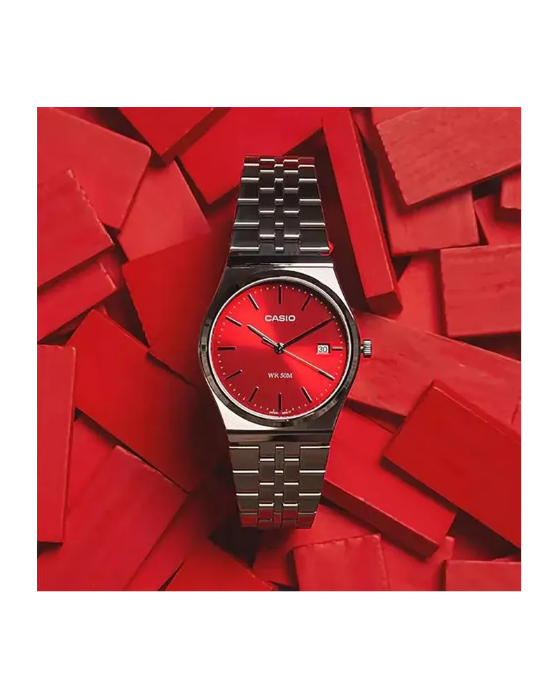 Zegarek Męski Casio MTP-B145D-4A2 + BOX (zd230e)