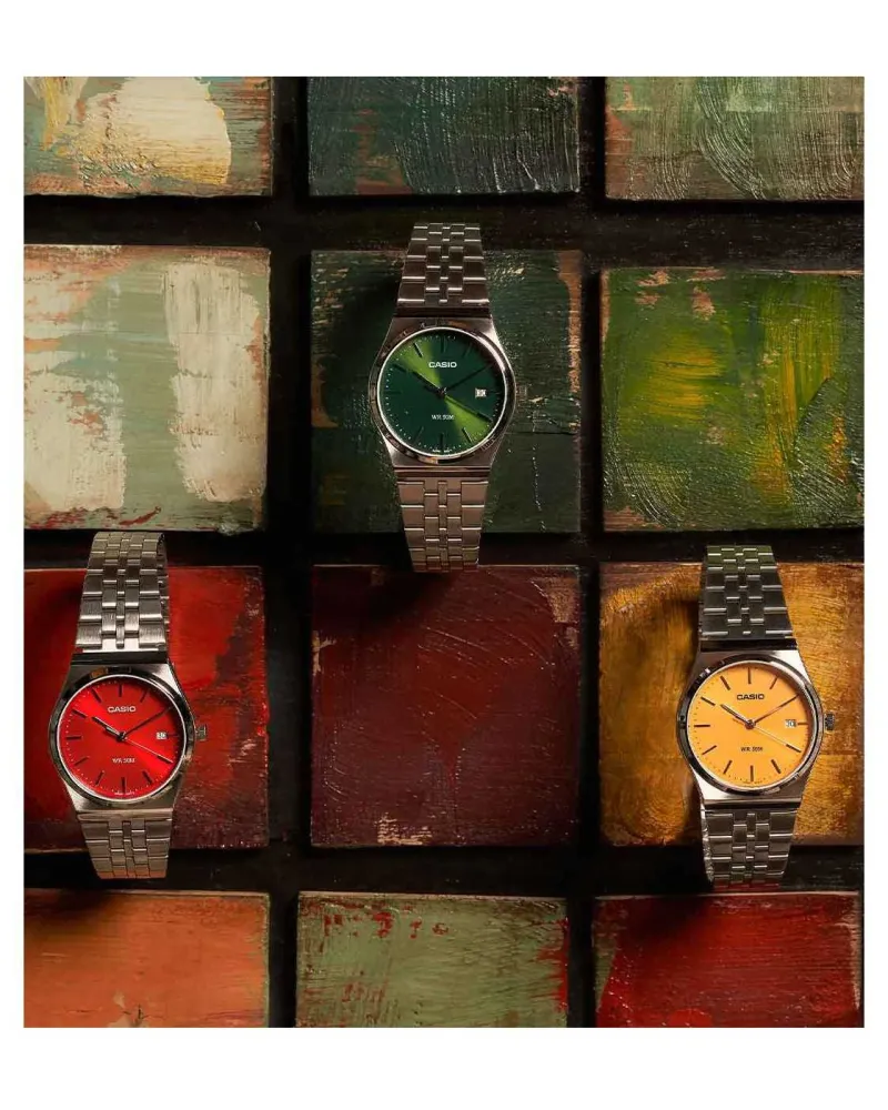 Zegarek Męski Casio MTP-B145D-4A2 + BOX (zd230e)